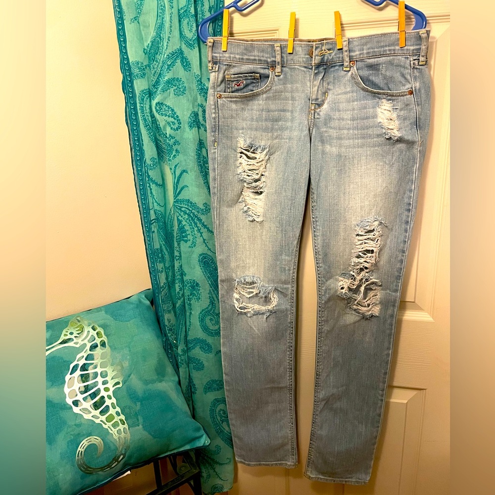 Hollister Laguna Skinny Low Rise Jeans Size 5 Regular